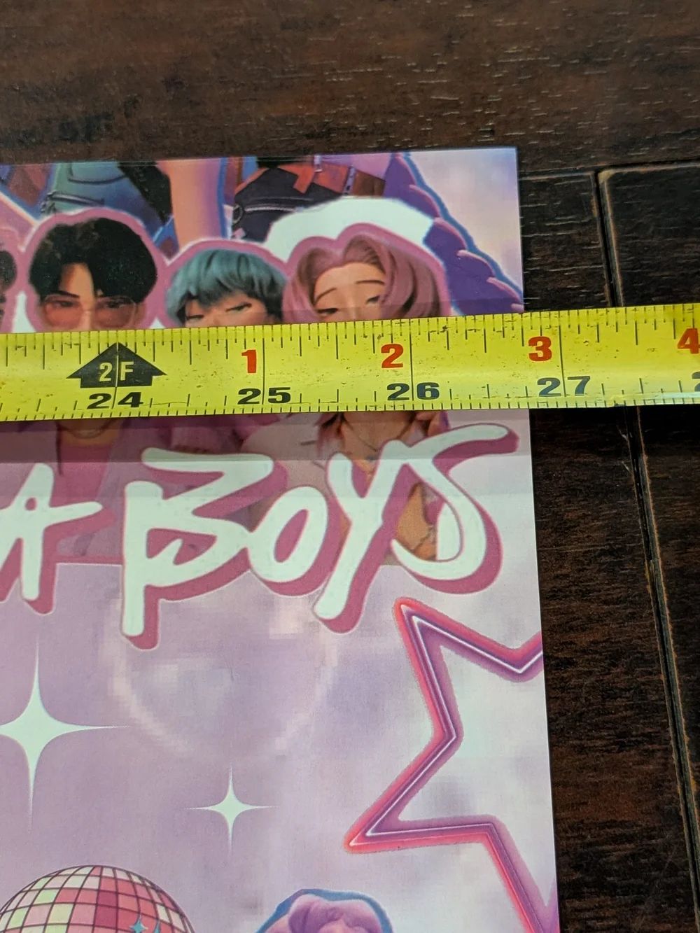 3 K-pop Demon Hunters Party Wrapping Paper Sheets